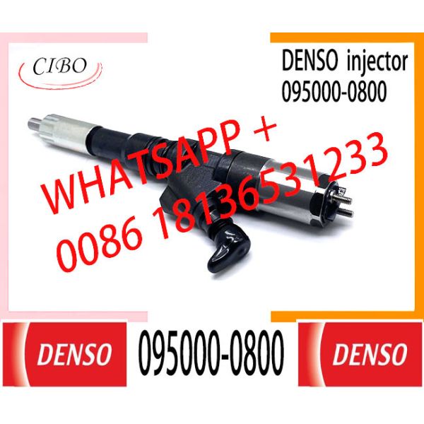 Diesel Fuel Injector 095000-0800 For Komatsu PC450-7 WA470-5