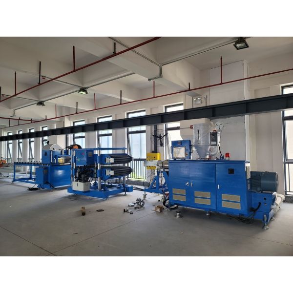 45mm Single Screw Extrusion Machine for PET Solid Rod Stick Bar
