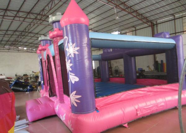 Princess Castle Kids Inflável Bounce House 0,55 mm Pvc Lona 3 - 15 anos Crianças