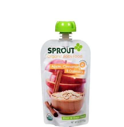 Stand Up premium material made standing pouch with spout for juice packing