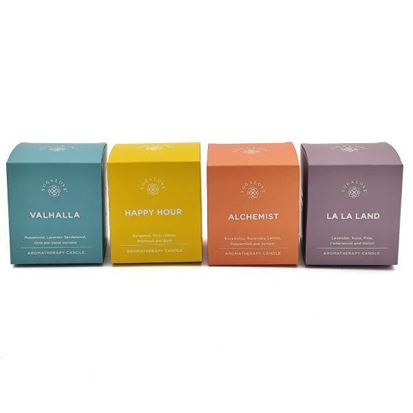 Paperboard Packaging Box Printing Aromatherapy Scented Candle Gift Box For Small Jars
