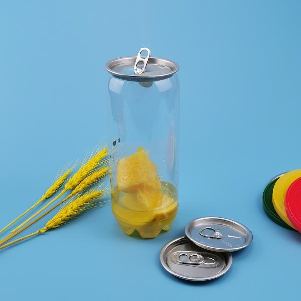 soda 18oz Juice Plastic Beverage Jar livre de 0.5L BPA 160mm