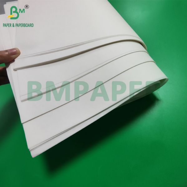 80gsm White Virgin Kraft Paper For Candy Bag 105cm Eco Friendly Recyclable