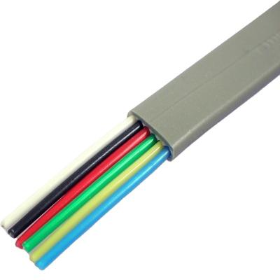 10 8 6 4 Flat Modular Line Cord Indoor Telephone Cable Wire Copper Conductor