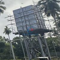 Pre Assembled Galvanized Steel Water Tank Quick Installation Steel Structure Water Tower