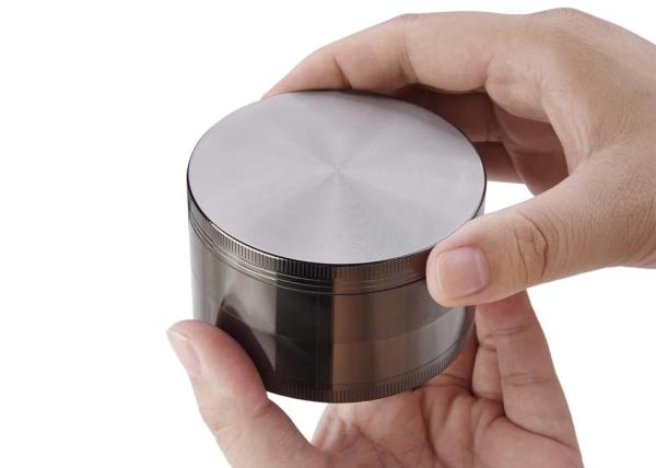 Precision Wholesale Custom Zinc Alloy Tobacco Herb Grinder 4 Layers Dry Herb Grinder For Smoking Accessories