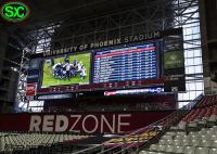 o grande estádio alto do brilho p10 conduziu a exposição para transmitir os esportes video