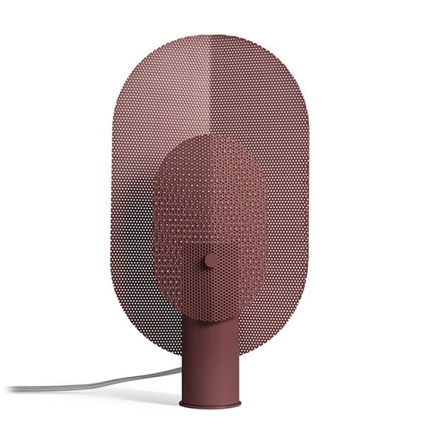 Nordic post-modern minimalist grid wrought iron living room Filter Table Lamp (WH-MTB-208)