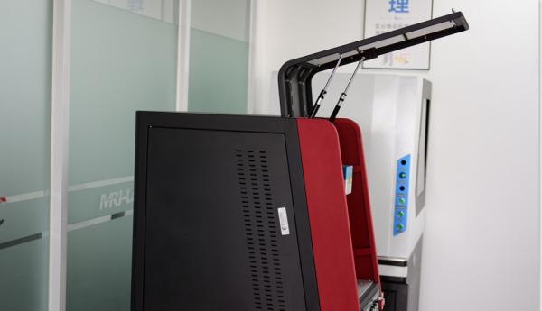 Computer Keyboards Fiber Laser Marking Machine Single Phase With Air Cooling