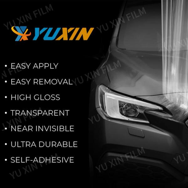 Scratch Resistant TPU Paint Protection Film Self Repair USA Lubrizol Clear Car Body Wrap