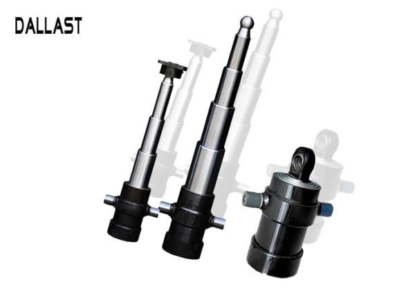 TG series Dump Truck Hydraulic Cylinder with Earring Trunnion