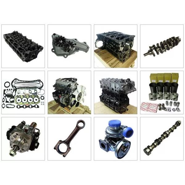 кривошин 3РЗ двигателя дизеля хода 48.0мм выковал коленчатый вал двигателя 13401-54060 тележки