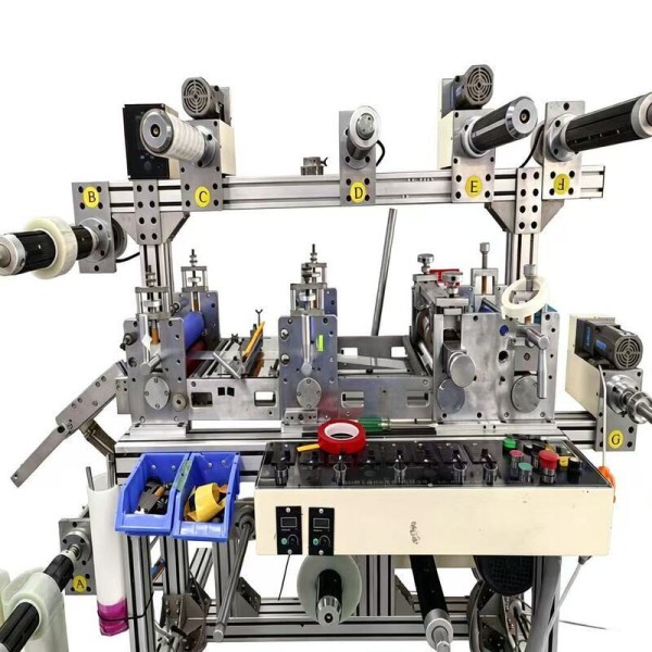 EPTFE Vent Liner Die Cutting Machine For Hot Fill Beverage / Juice PET Bottle Sealing
