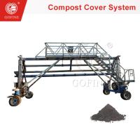 Sistema de cobertura de composto comercial Máquina de composto de fertilizantes orgânicos