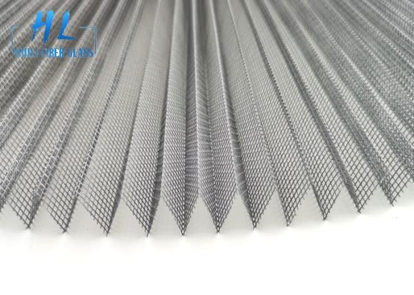 A tela retrátil do Plisse da fibra de vidro 18*15 95g mantém insetos de voo para fora