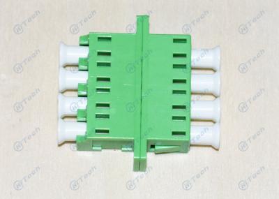 LC Quad Fiber Optic Adapter Good Changeability And Repeat For Wide Area Networks