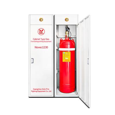 100L Novec 1230 Extintor de incêndio portátil totalmente automático para auto-estrada