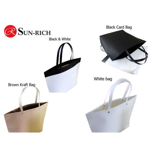 Custom Logo paper shopping bag SR-P-004 hotsell