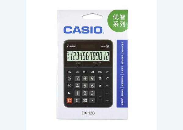 For Authentic Casio/ Casio DX-12B calculator Large screen large key computer 12 digit office use