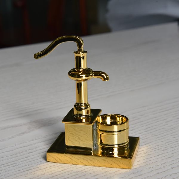 Обслуживание золота ISO9001 гальванизируя, пластмасса плакировкой золота смолы