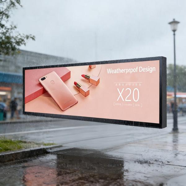 Commercial Outdoor Digital Signage Displays , Indoor Digital Signs For Businesses