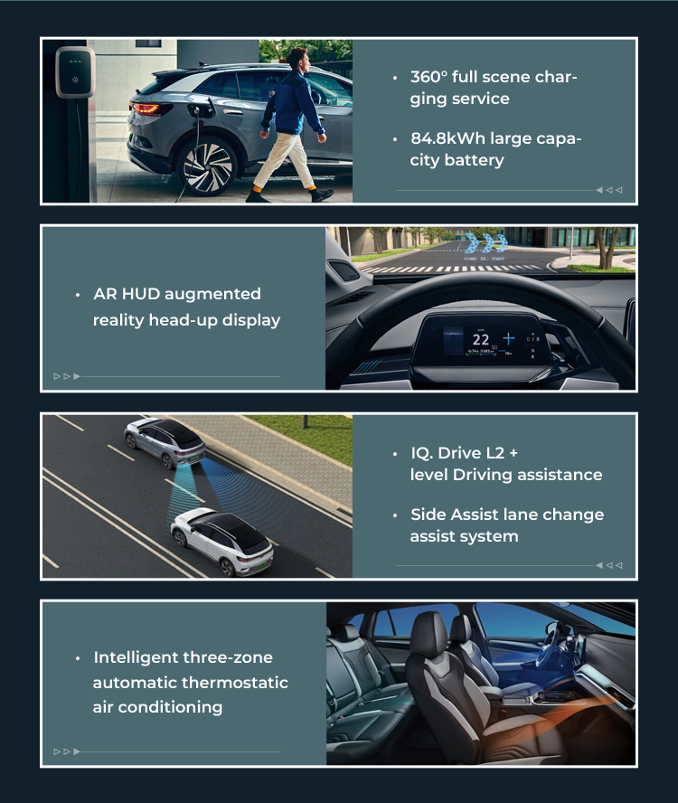 Volkswagen ID4 Crozz Pure Electric Volkswagen SUV 160km/H