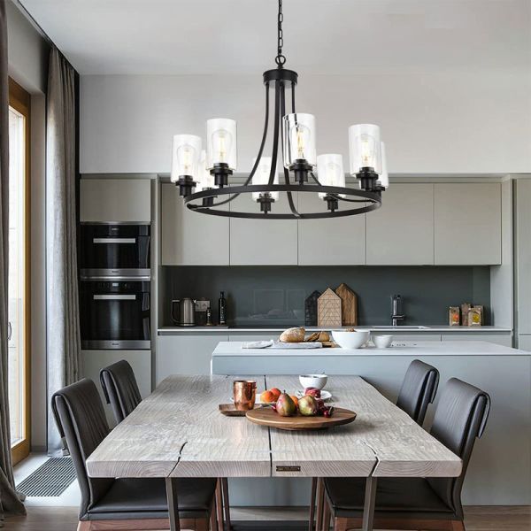 Yihao Customized Design Pendant Light with 50000 Hours Lifespan and Adjustable Height for Modern Living Spaces