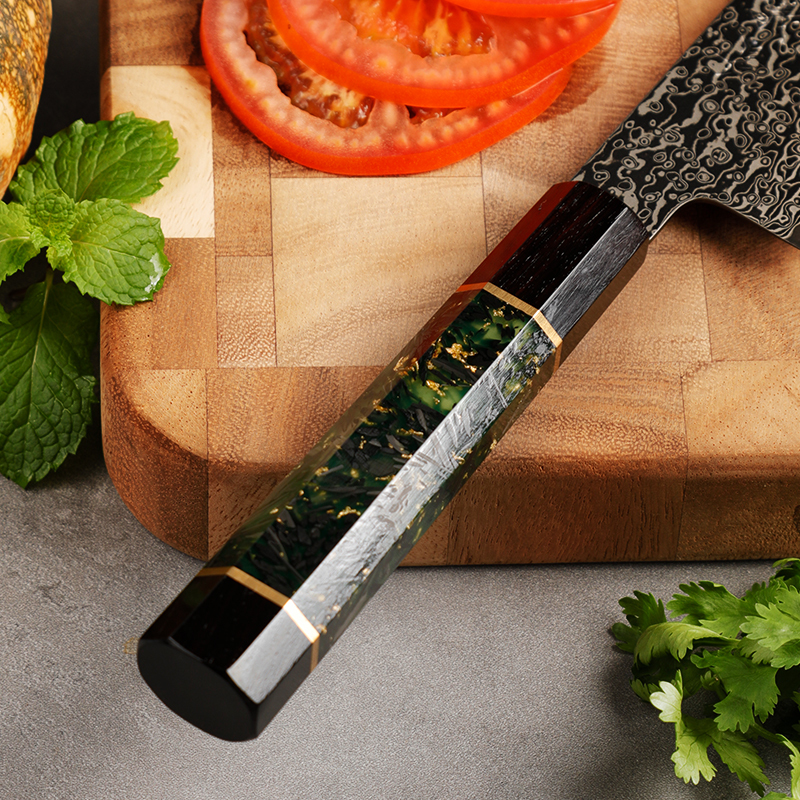 Longyichang N690 Powder Steel Gyuto Knife Hand‑Forged Japanese Chef’s Knife for Modern Kitchen