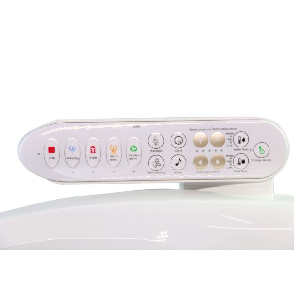 Instant Heat Type Smart Electric Bidet Toilet Seat Dual Nozzles For Bathroom