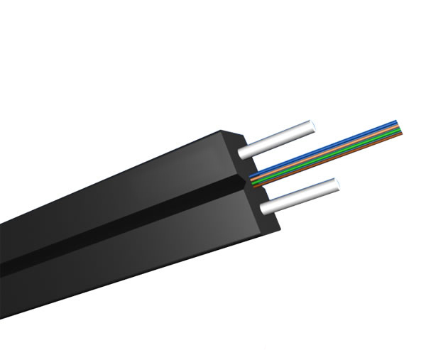 Куртка оптически кабеля LSZH волокна FTTH для крытый горизонтальный & вертикальный привязывать