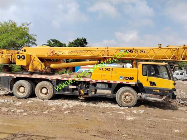 QY 5K5-1 2014 Xg Utilisé 25 tonnes Utilisé équipement de levage de camion grue Hauteur maximale de levage 40m