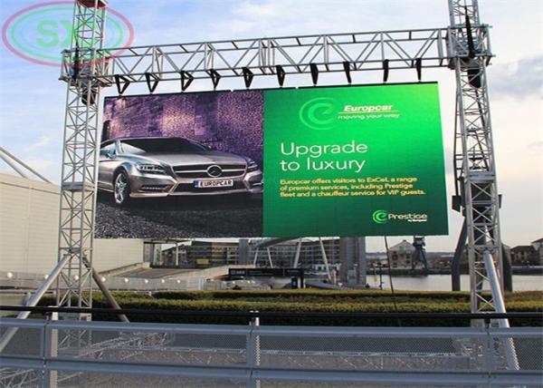 Display LED de servicio frontal electrónico a todo color con módulos magnéticos