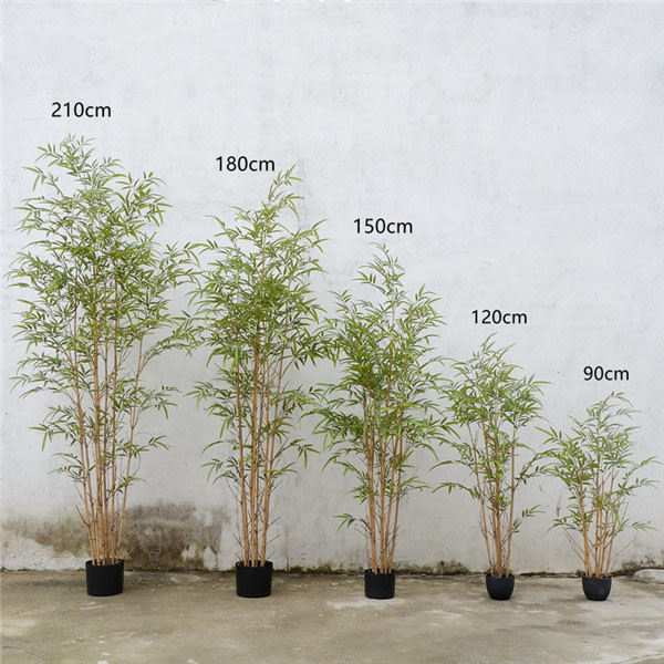 210cm Height Fake Bonsai Plants Ficus Sunflower Bamboo Traveller Banana Bonsai Tree