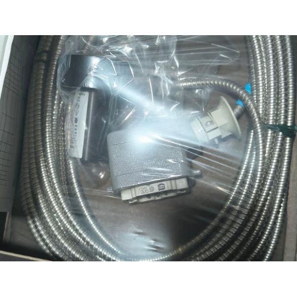 EPRO PR9268/602-000 Absolute Vibration Transducer Vertical Version with Armored 8m Cable for High-Temperature up to 200°C