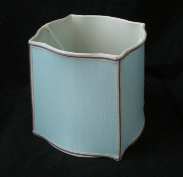 Square Cut Corner Bedside Lamp Shades 4 Convex Angle E26
