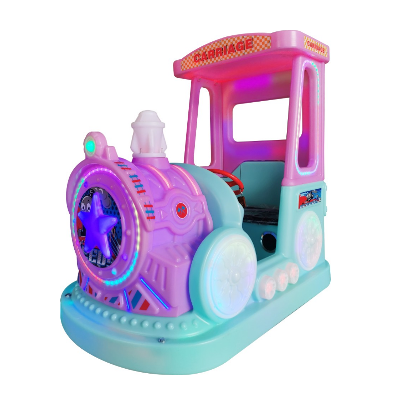 Pequeno parque de diversões Carro elétrico com iluminação e carga útil máxima de 160 kg