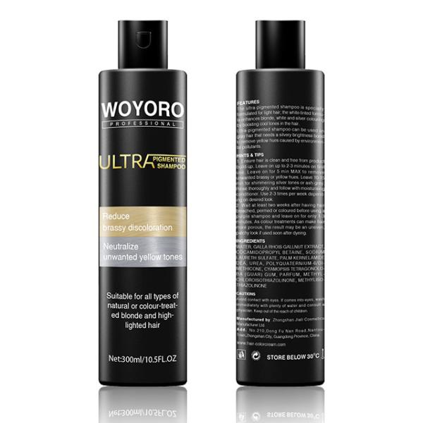 Ultra Pigment Shampoo Remove Yellow No Brass Neutralises Sulfate Free Purple Shampoo 300ml