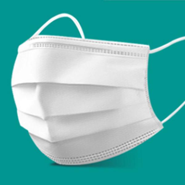 breathable Disposable Medical Face Mask , 3 ply FDA Approved Face Masks