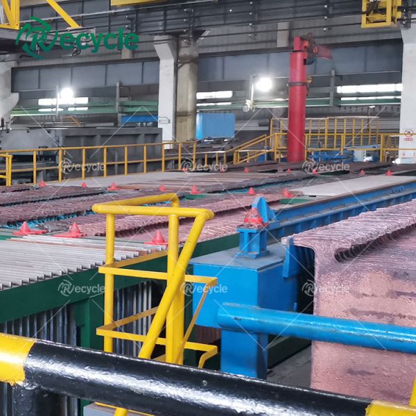 Scrap Copper Refine Copper Electrolysis Machine