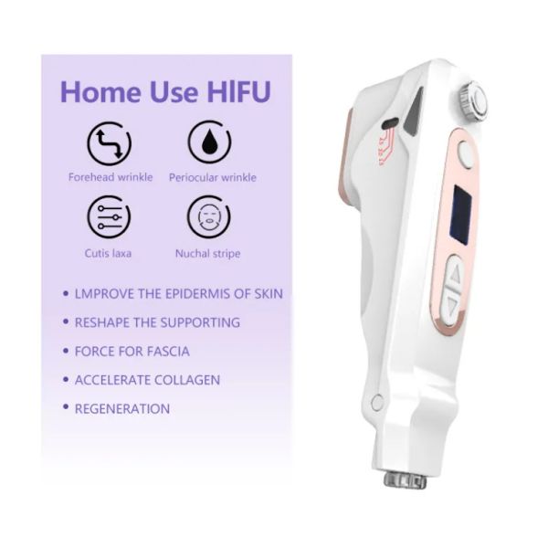 Мини HIFU антиморщины антивозрастный лифт лица массажник лица машина для ухода за кожей