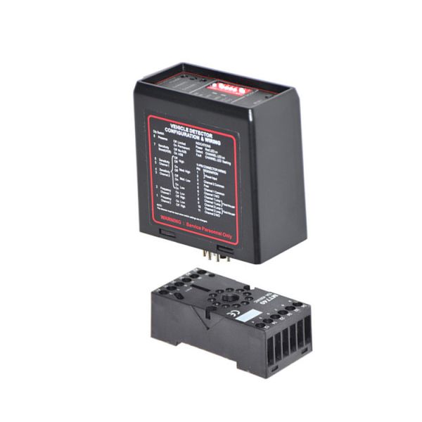 AC220V 170kHz Car Parking Loop Detector PD232 Double Channel CDMA