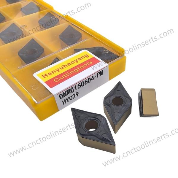 CNC Turning Inserts Wc-Co CVD Coating DNMG150604-PM  HY029 Steels
