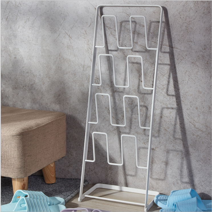 4 Tier 64cm Height 1.2kg Metal Hanging Shoe Rack