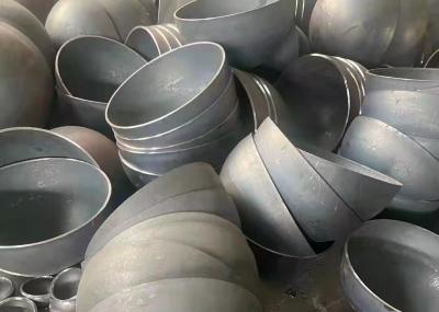 Heat Treatment A53 A369 Welded Pipe Cap Fitting Sch10 Anti Rust Coated