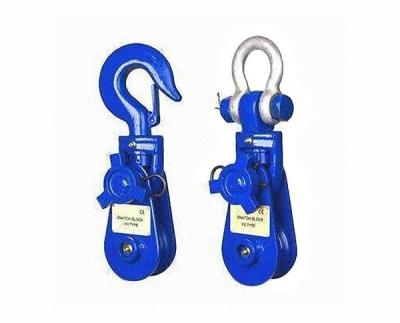 Poulie de chargement lourde de type JTPB-B avec conception en chaîne pour appareils de levage mécanique