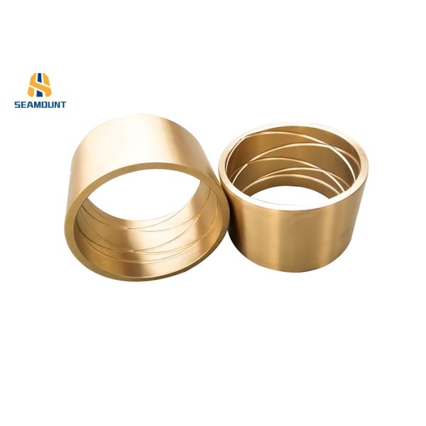 CNC Machined Thread Copper Bearing Tin Bronze Brass Sleeve Bushing