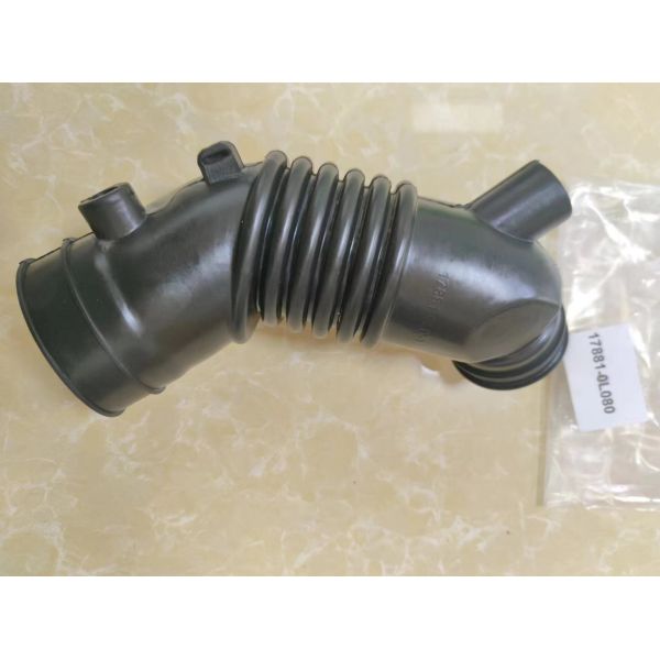 17881-0L080 Tubo de admisión de filtro de aire de caucho limpiador de aire manguera de entrada de botas para Toyota Hilux