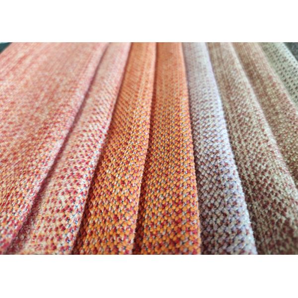 Sofa 100 Polyester Linen Fabric 57 Inches Plain Upholstery Textile