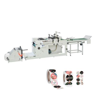 220/380v Narrow Web Flexo Printing Machine , 320mm Printing Press Cutting Machine