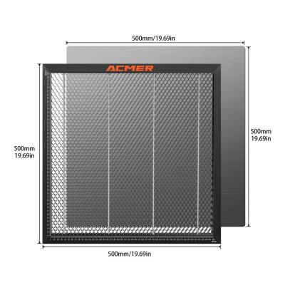 ACMER Laser Honeycomb Bed 500X500MM Large Area Metal Honeycomb Laser Bed